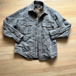 Buck Mason Wool CPO Jacket + Ripstop Lined Men's Size Large Like New